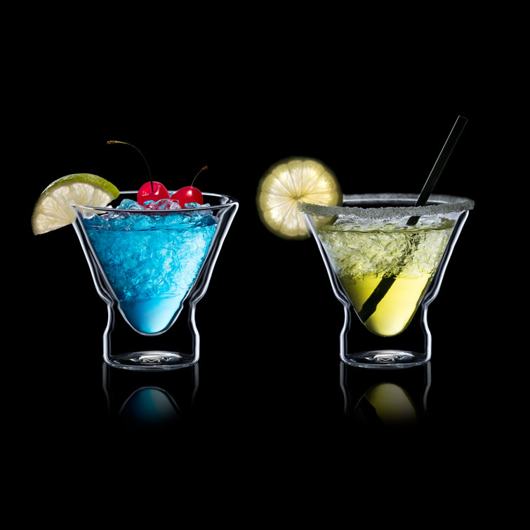 Orren Ellis Mixology by MasterPRO 12 Oz Double Wall Borosilicate